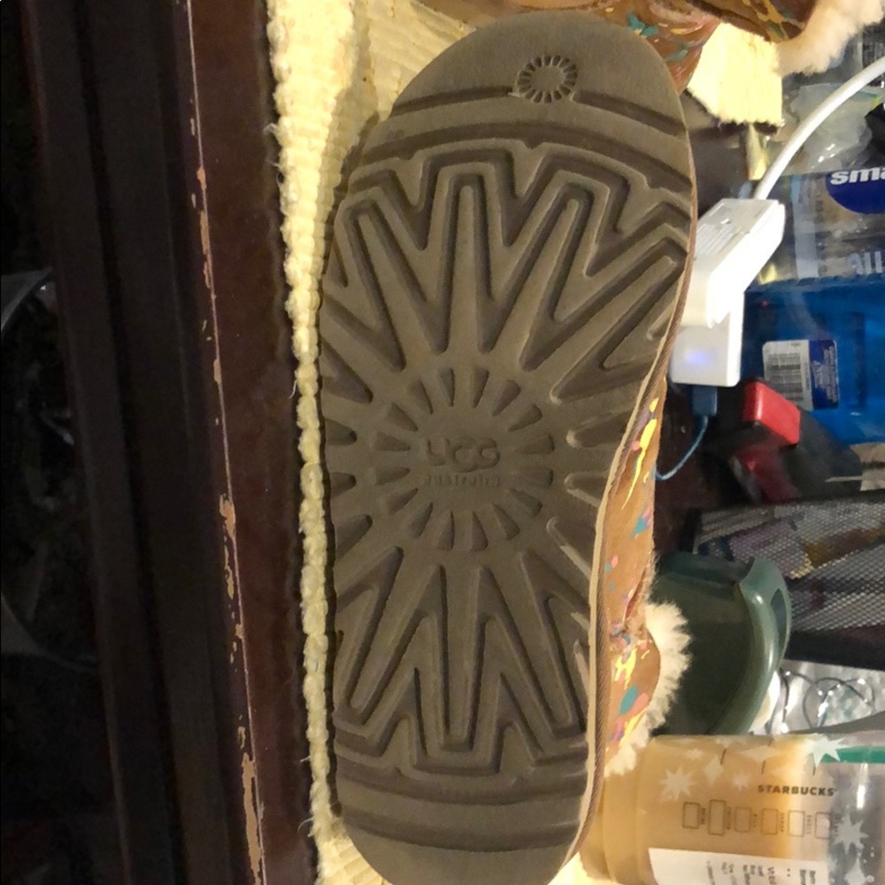 Ugg Mini Paint Splatter Bailey Button Boots - image 7